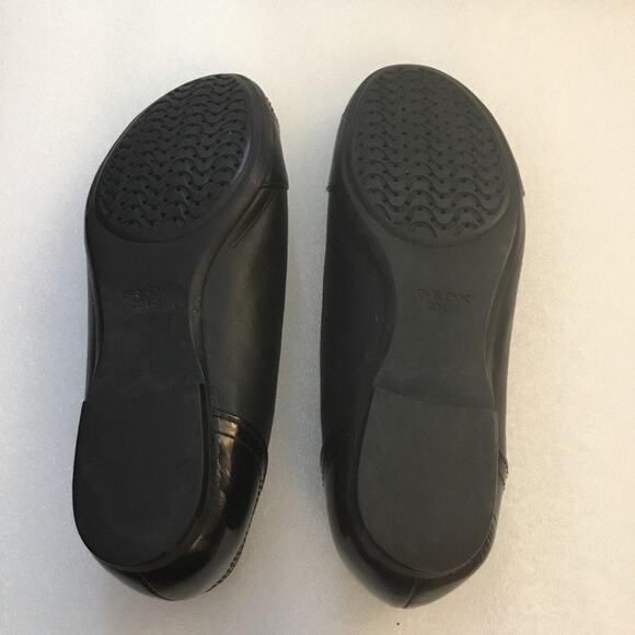 Geox Black Respira Flats with Buckle Accent - Picture 8 of 10